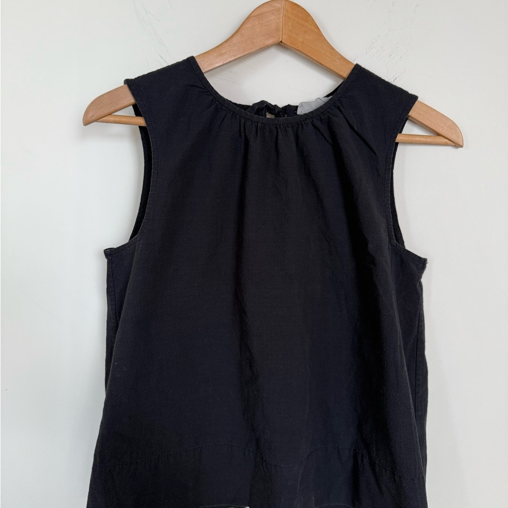 EVERLANE Elegant Black Sleeveless Top XS